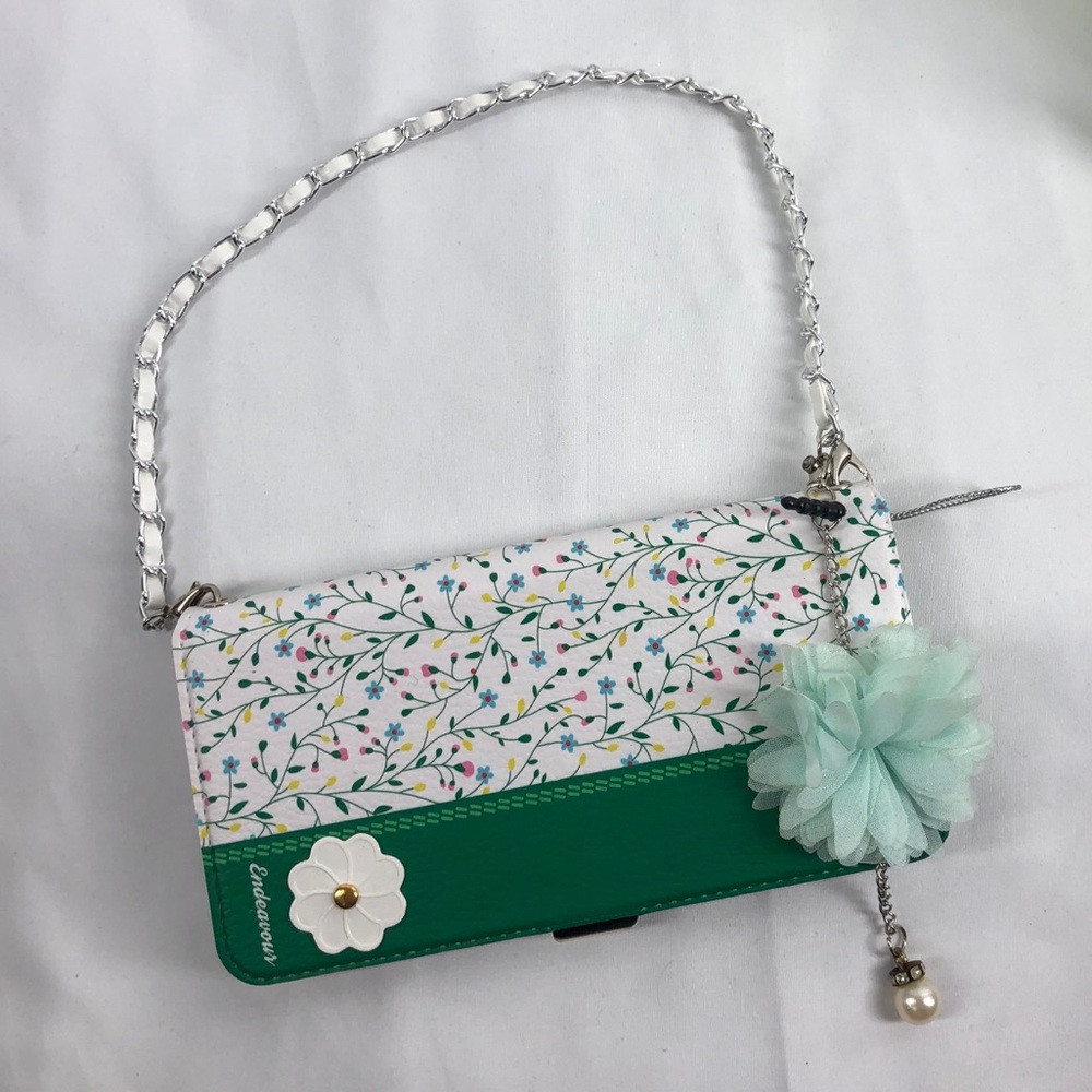 Mini Wallet Floral Samsung Galaxy S9 Phone Case